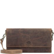 Greenburry Vintage Clutch Geldbörse RFID Schutz Leder 20 cm Produktbild