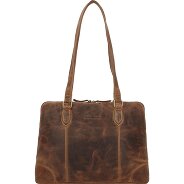 Greenburry Vintage Shopper Tasche Leder 37 cm Laptopfach Produktbild