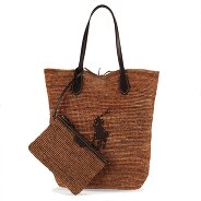 POLO RALPH LAUREN Raffia Shopper Tasche 46 cm Produktbild