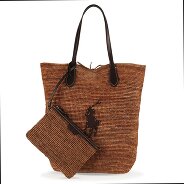 POLO RALPH LAUREN Raffia Shopper Tasche 46 cm Produktbild
