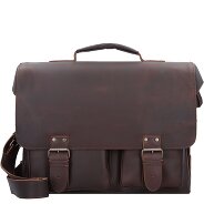aunts & uncles Hunter Big Finn Aktentasche Leder 40 cm Laptopfach Produktbild