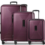 Redolz Essentials 14 4 Rollen Kofferset 3-teilig mit Dehnfalte Produktbild