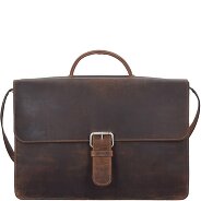 Plevier Retro Zeppelin Aktentasche Leder 43.5 cm Laptopfach Produktbild