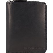 Greenburry Pure Black Geldbörse RFID Schutz Leder 10.5 cm Produktbild