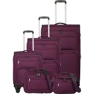 Travelite Cubis 4 Rollen Kofferset 5-teilig mit Dehnfalte Produktbild