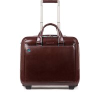 Piquadro Blue Square 2 Rollen Businesstrolley Leder 37 cm Laptopfach Produktbild
