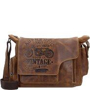 Greenburry Vintage Cafe-Racer Messenger Leder 39 cm Produktbild