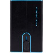 Piquadro Black Square Kreditkartenetui RFID Schutz Leder 6 cm Produktbild