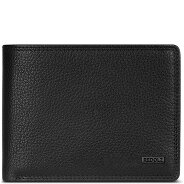 Redolz Leather Essentials QF Geldbörse RFID Leder 12 cm ausklappbar mit Reißverschlussfach Produktbild