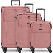 Redolz Essentials 12 THREE SET 4 Rollen Kofferset 3-teilig mit Dehnfalte Produktbild