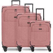 Redolz Essentials 12 THREE SET 4 Rollen Kofferset 3-teilig mit Dehnfalte Produktbild