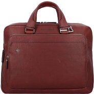 Piquadro Black Square Aktentasche Leder 40 cm Laptopfach Produktbild