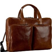 Leonhard Heyden Porto Aktentasche Leder 38 cm Produktbild