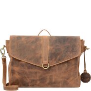 Greenburry Vintage Aktentasche Umhängetasche Rucksack Leder 35 cm Produktbild