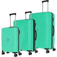 Travelite Orbita 4 Rollen Kofferset 3-teilig mit Dehnfalte Produktbild