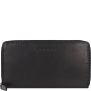 Greenburry Pure Black Geldbörse RFID Schutz Leder 19.5 cm Produktbild