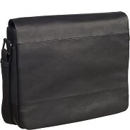 Leonhard Heyden Hamburg Messenger Leder 32 cm Laptopfach Produktbild