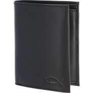 oxmox Leather Geldbörse RFID Schutz Leder 13 cm Produktbild