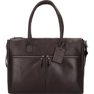 Burkely Vintage Valerie Schultertasche Leder 39 cm Laptopfach Produktbild
