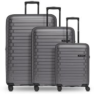 Pactastic Collection 04 THE THREE SET + 4 Rollen Kofferset 3-teilig mit Dehnfalte Produktbild