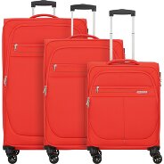 American Tourister Deep Dive 4 Rollen Kofferset 3-teilig mit Dehnfalte Produktbild
