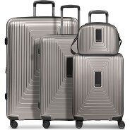 Redolz Essentials 14 4-Rollen Kofferset + Beautycase 4 tlg. mit Dehnfalte Produktbild