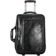 Piquadro Blue Square 2 Rollen Businesstrolley Leder 51 cm Laptopfach Produktbild
