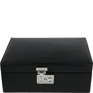 Windrose Beluga Schmuckkasten Leder 24 cm Produktbild