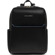 Piquadro Blue Square Daypack RFID Schutz Leder 37 cm Laptopfach Produktbild