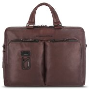 Piquadro Harper Aktentasche Leder 40 cm Laptopfach Produktbild