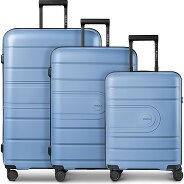 Redolz Essentials 11 4 Rollen Kofferset 3-teilig mit Dehnfalte Produktbild