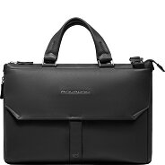Piquadro Than Aktentasche Leder 26 cm Laptopfach mit Dehnfalte Produktbild