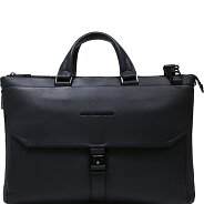 Piquadro Than Aktentasche Leder 43 cm Laptopfach mit Dehnfalte Produktbild