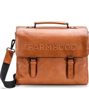 Farmhood Memphis Aktentasche XXL 3 Fächer Leder 39 cm Produktbild