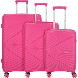 Worldpack Vegas 4 Rollen Kofferset 3-teilig  Variante 3