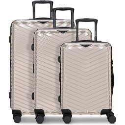 Redolz Essentials 18 2.0 4 Rollen Kofferset 3-teilig mit Dehnfalte  Variante 4