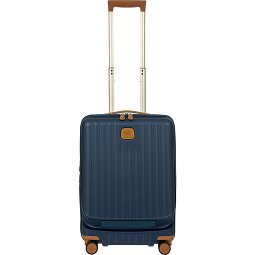 Bric's Capri 4 Rollen Kabinentrolley 55 cm Laptopfach mit Dehnfalte  Variante 2