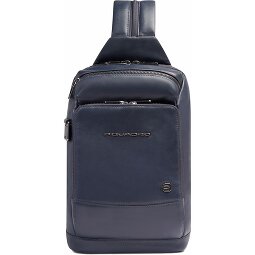 Piquadro Monospalla Umhängetasche Leder 31 cm  Variante 2