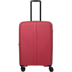 Travelite Air Stripe 4 Rollen Trolley M 66 cm mit Dehnfalte  Variante 4
