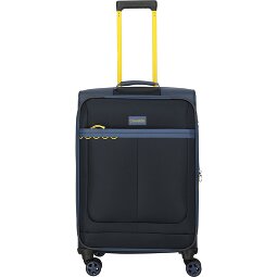 Travelite Color Craze 4 Rollen Trolley M 66 cm mit Dehnfalte  Variante 1