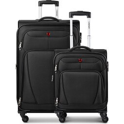 Wenger Beaumont 4 Rollen Kofferset 2-teilig mit Dehnfalte  Variante 1