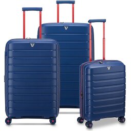 Roncato B-Flying Move 4 Rollen Kofferset 3-teilig mit Dehnfalte  Variante 19