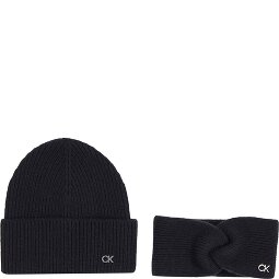 Calvin Klein Ck Metal Strickmütze und Stirnband Geschenkset  Variante 1