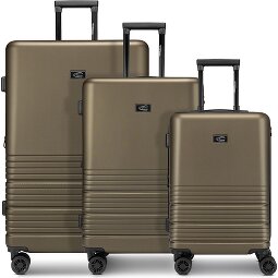 camel active Hanoi 4 Rollen Kofferset 3-teilig mit Dehnfalte  Variante 4