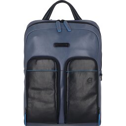 Piquadro Blue Square Revamp Rucksack RFID Leder 42 cm Laptopfach  Variante 2