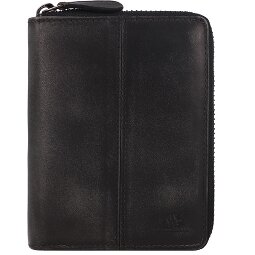 Greenburry Destressed Geldbörse RFID Schutz Leder 13 cm  Variante 5