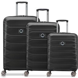 Delsey Paris Meteor 4 Rollen Kofferset 3-teilig mit Dehnfalte  Variante 1