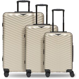 Redolz Essentials 18 4 Rollen Kofferset 3-teilig mit Dehnfalte  Variante 3