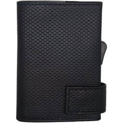 SecWal 1 Kreditkartenetui Geldbörse RFID Leder 9 cm  Variante 2