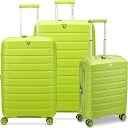 Roncato B-Flying Move 4 Rollen Kofferset 3-teilig mit Dehnfalte  Variante 6